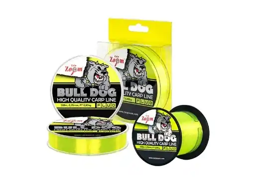 Výprodej Carp Zoom Bull-Dog Fluo - 300m 0,35mm 15,45kg