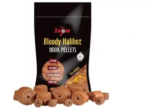 Carp Zoom Hook Pellets Bloody Halibut - 150g 20mm Oblíbený