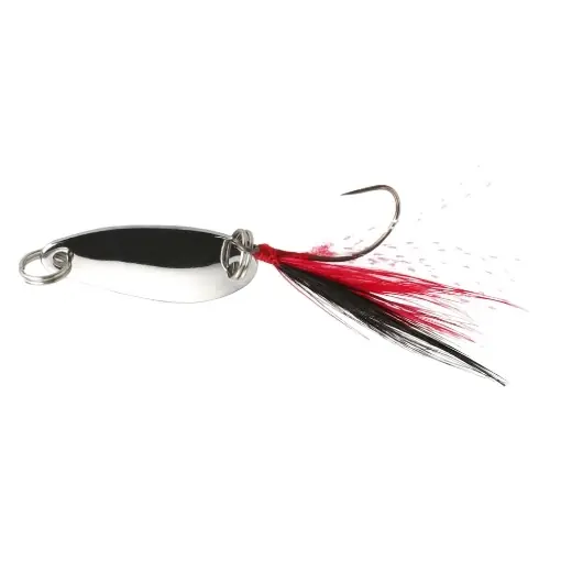 Akční Nabídka Mikado Mini Blinker mit Schwanz Silber 1.5g