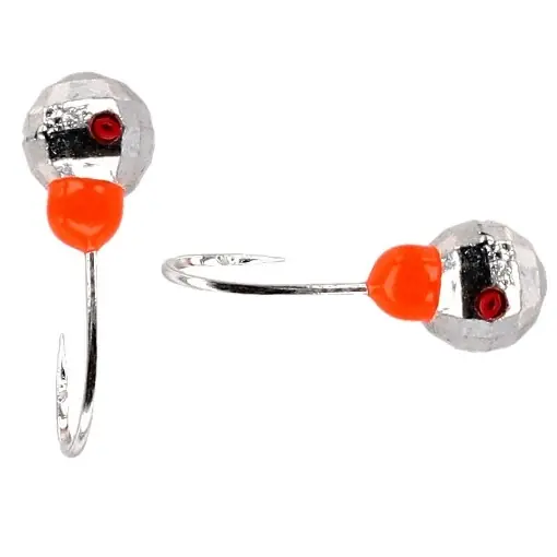 Nejprodávanější Mormyshka Mikado Disco Round Silver 4.5g 5pc