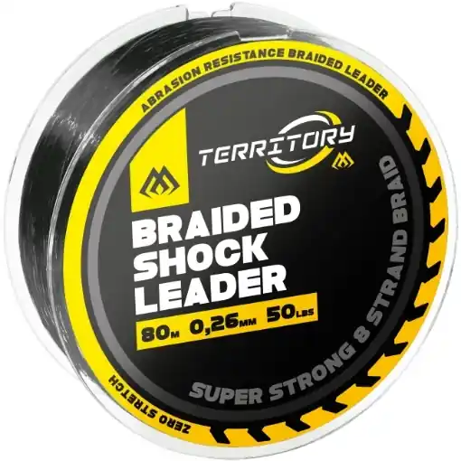 Speciální Cena Mikado Territory Braided Shock Leader 80m 60lbs