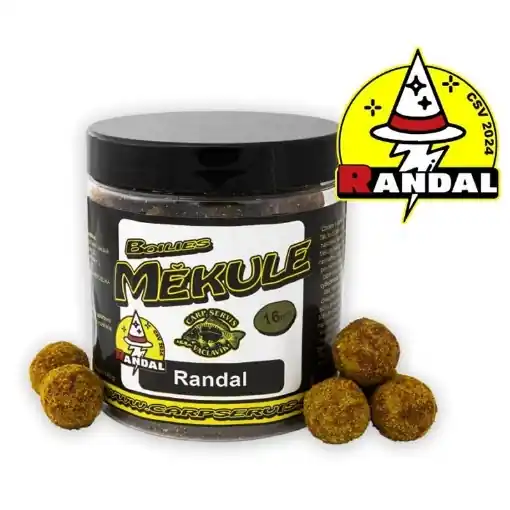 Výprodej Boilies Měkule 140g 16mm Randal