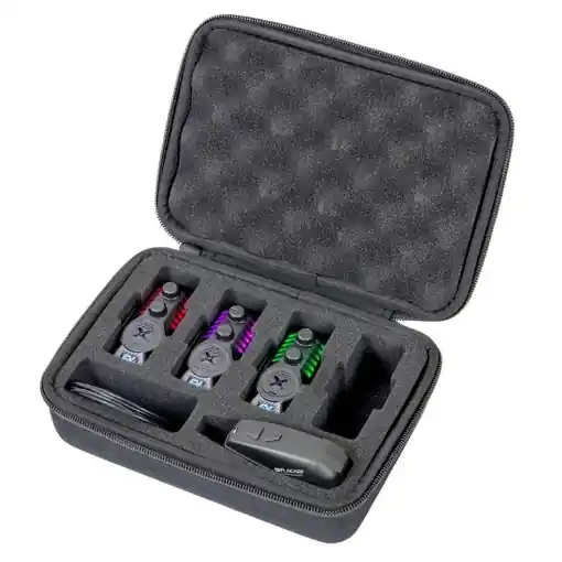 Horká Nabídka Flacarp Bite Alarm Set CatHunter with Receiver 3+1