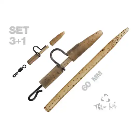 ZFISH Heavy Duty Clip Complete Set 60mm Víkendová Akce