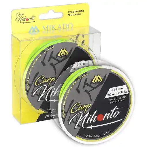 Akční Cena Mikado Nihonto Carp 300m Fluo Yellow 0.28mm 8.8kg