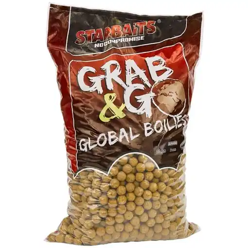 Sezónní Sleva Starbaits Global Boilie Banana Cream 5kg 20mm