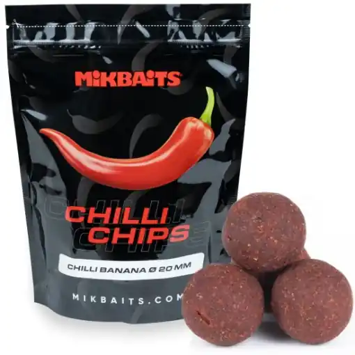 Mikbaits Chilli Chips Kulki Chilli Banan 20mm 300g Vrácení Zdarma
