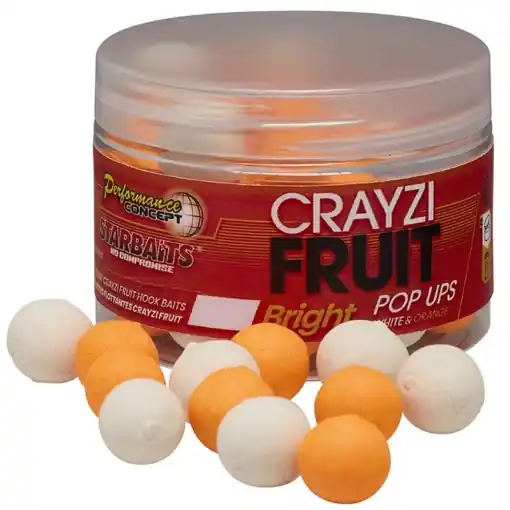 StarBaits POP UP Bright Crayzi Fruit 50g 12mm Časově Omezené