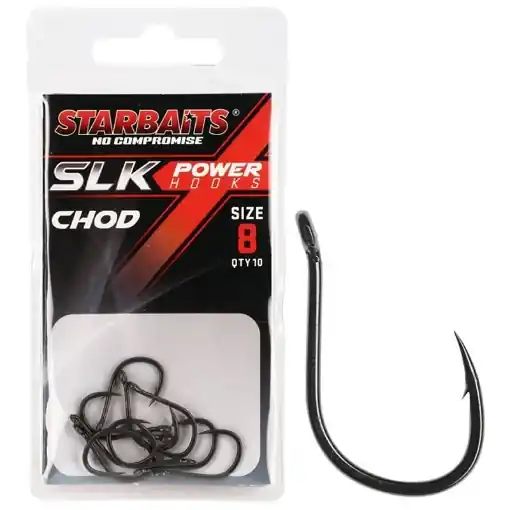 StarBaits Power Hook PTFE Coated Chod 4 (10szt) Finální Výprodej