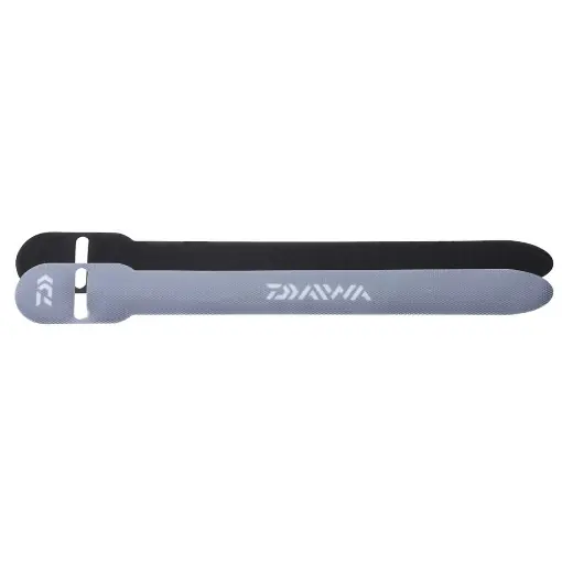 Pásky Daiwa D-VEC Rod Straps Set Black 23x2cm 2ks Sleva