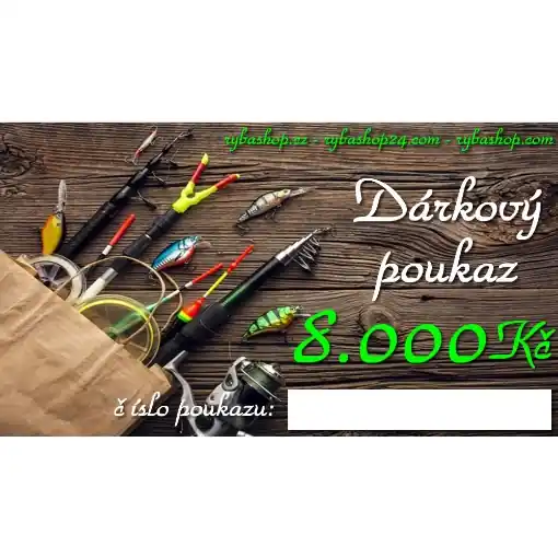 Speciální Cena Bon upominkowy 8000 CZK