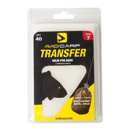 Dokud Zásoby Vydrží PVA sáčky Avid Carp Transfer Solid PVA Bags size 7