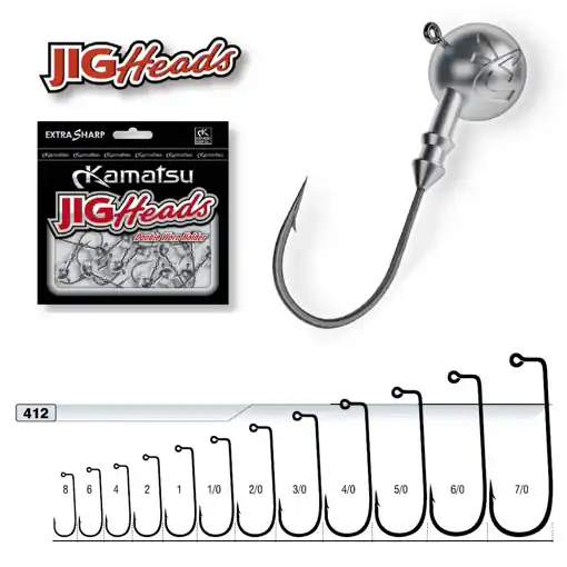 Vrácení Zdarma Jig hlavička Kamatsu Extra 5/0, 18.0g 5.5cm