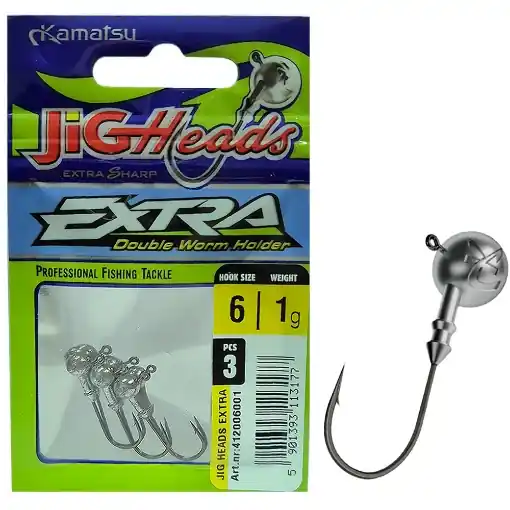 Cenová Bomba Kamatsu Extra Jig Head 6 1.0g 3pc