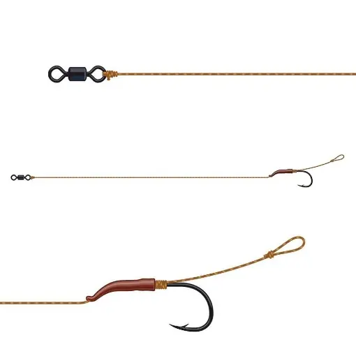 Must-Have DAM Tactix Line Aligner Rig 4 18cm 20lb 2szt.