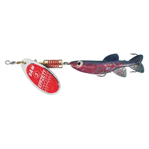 DAM EFFZETT Minnow Red/Glitter 3 7g Sezónní Sleva