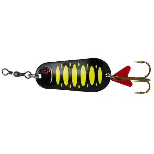 Nová Kolekce EFFZETT Standard Spoon 6.5cm 30g Fluo Yellow/Black