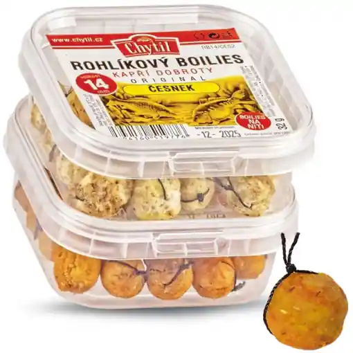 Časově Omezené White Bread Roll Boilies Chytil 14mm 32g Strawberry