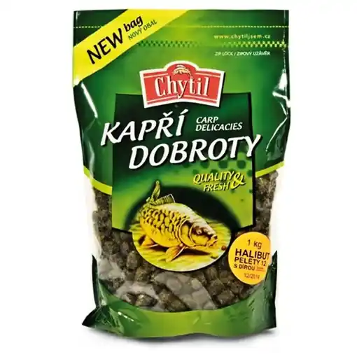Halibut pelety s dírou Chytil 1kg 14mm Super Cena
