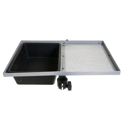 Stolek Shakespeare Superteam Sidetray with Groundbait Bowl Cenový Hit