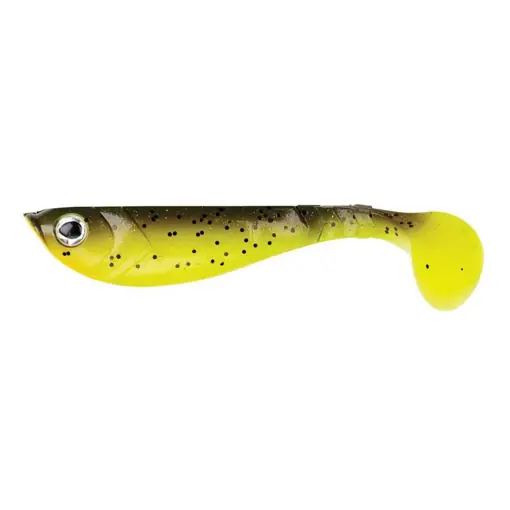 Berkley Pulse Shad 8cm 4ks Brown Chartreuse Vrácení Zdarma