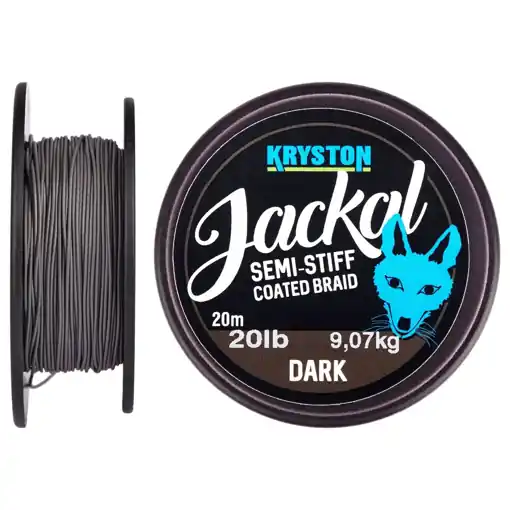 Kryston Jackal Dark Silt 20m 30lb/13.6kg Aktuální