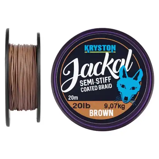 Must-Have Kryston Jackal Gravel Brown 20m 20lb