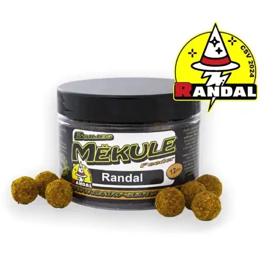 Boilies Měkule Feeder100g 12mm Randal Nová Kolekce