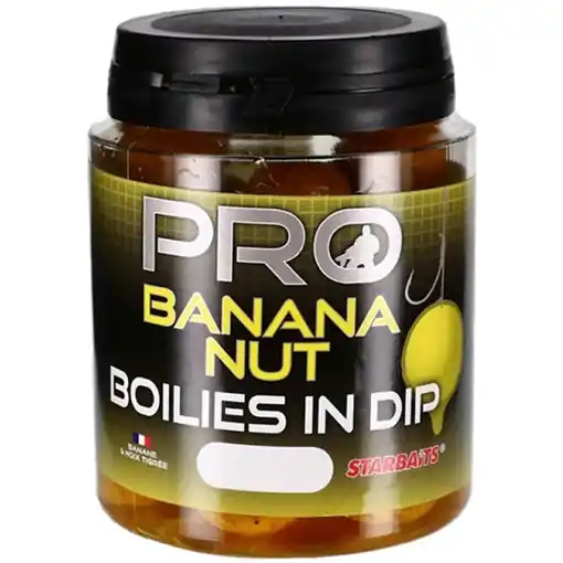 Starbaits Probiotic Boilies in Dip Banana Nut 150g 24mm Must-Have