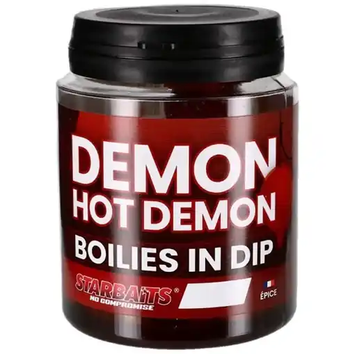 Tovární Cena Starbaits Concept Boilies in Dip Hot Demon 150g 24mm