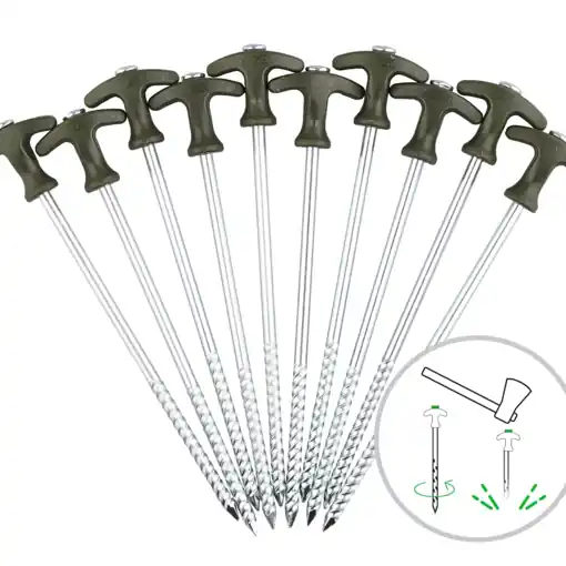 Akce Zfish Bivvy Peg Set 25cm/10stk