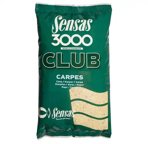 Sensas 3000 Club Carpes 1kg (Karpfen) Novinka