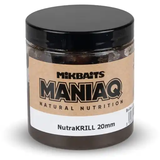 Mikbaits ManiaQ Boilie im Dip NutraKRILL 20mm 250ml Super Cena