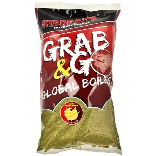 Bezpečná Platba Starbaits Global Method Mix Banana Cream 1.8kg