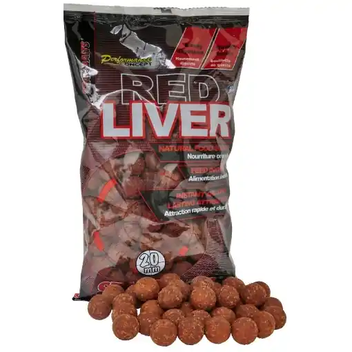 Starbaits Concept Boilie Red Liver 800g 24mm Cenová Bomba
