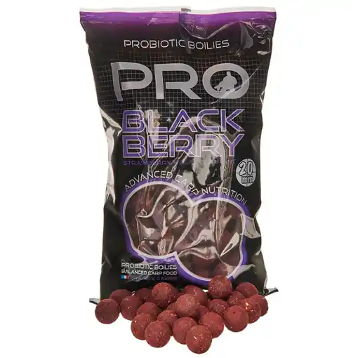Nízká Cena Starbaits Probiotic Boilie Blackberry 800g 20mm