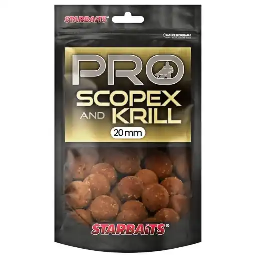 Cenová Bomba Starbaits Probiotic Boilie Scopex Krill 200g 20mm