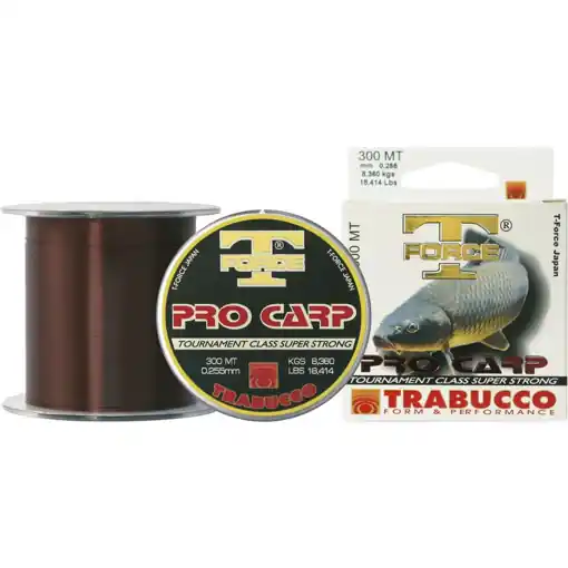 Cenově Výhodný Trabucco T-Force Pro Carp 300m 0.30mm 11.95kg
