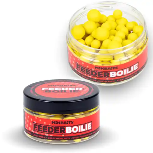Mikbaits Feeder boilie 100ml Chilli Garlic 8+12 mm Rychlé Dodání