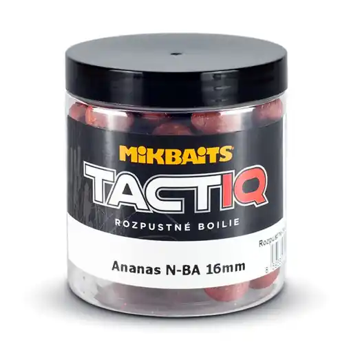 Vrácení Zdarma Mikbaits TactiQ Rozpustné boilie Ananas N-BA 16mm 250ml