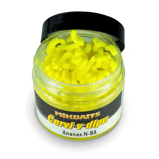 Mikbaits Červi v Dipu Ananas N-BA 50ml Aktuální