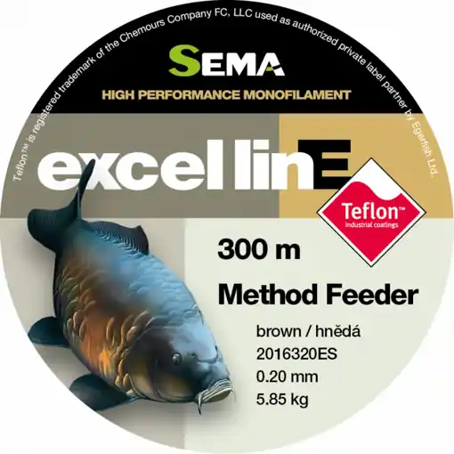 Speciální Cena Sema Method Feeder Teflon 300m 0.18mm 4.90kg