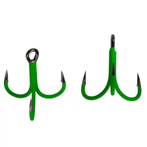 MADCAT A-Static Treble 6X Hooks 3/0 (4ks) Vysoce Kvalitní