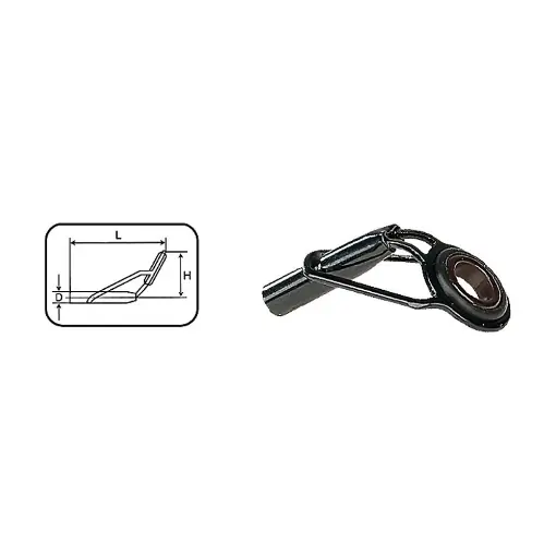 Koncové očko Ceramic E 8 3.0mm Omezená Nabídka