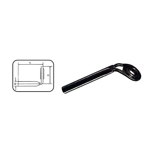 Koncové očko Feeder SiC TS 4 1.4mm Originální