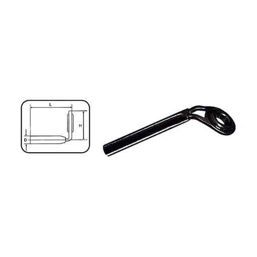 Poslední Šance Koncové očko Feeder SiC TS 4 1.0mm