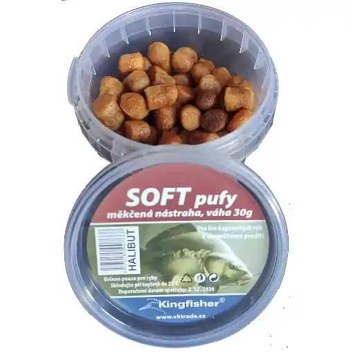 Kingfisher Soft Pufy 30g Halibut Nízká Cena