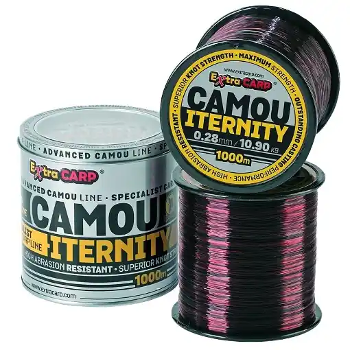 Cenová Bomba Extra Carp Iternity Camou 1000m 0.30mm 12.7kg