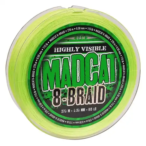 Šňůra MADCAT 8-Braid 270m 0.60mm 61.2kg Super Cena