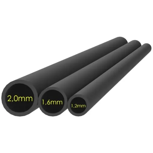 Smršťovací hadička šedá 1.6mm 10x5cm Originální